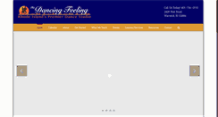 Desktop Screenshot of dancingfeeling.com
